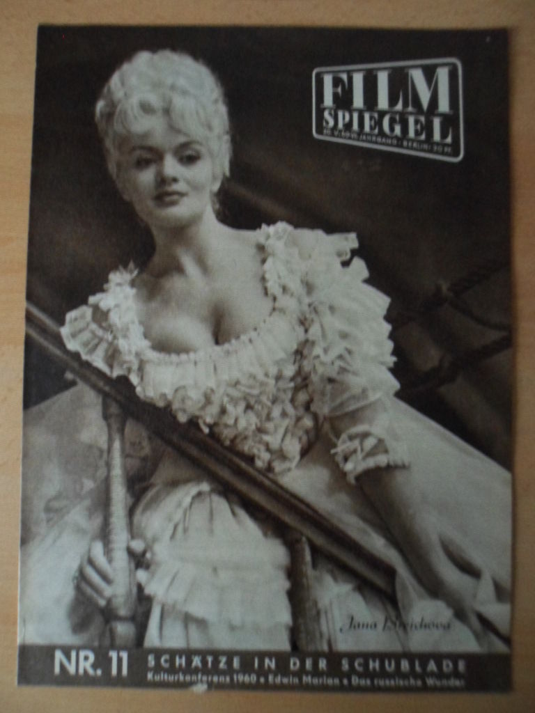 FILMSPIEGEL magazine side cover Issue 11  1960