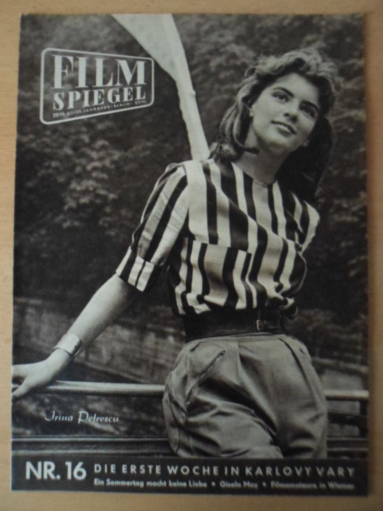 FILMSPIEGEL magazine side cover Issue 16  1960