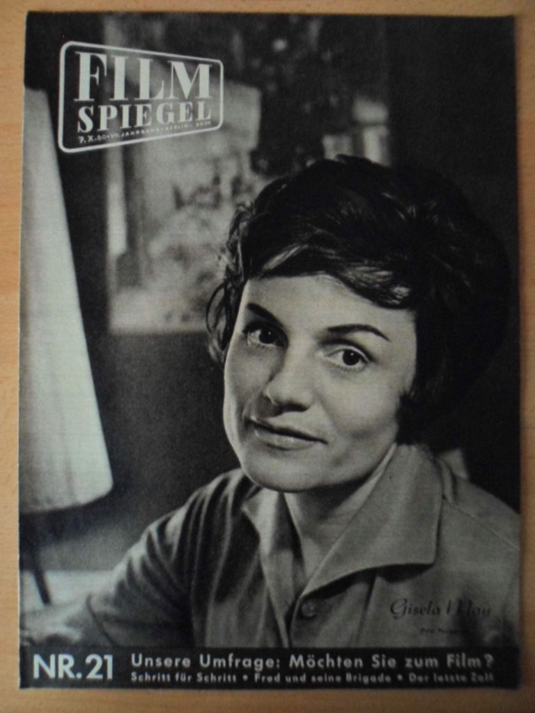 FILMSPIEGEL magazine side cover Issue 21  1960