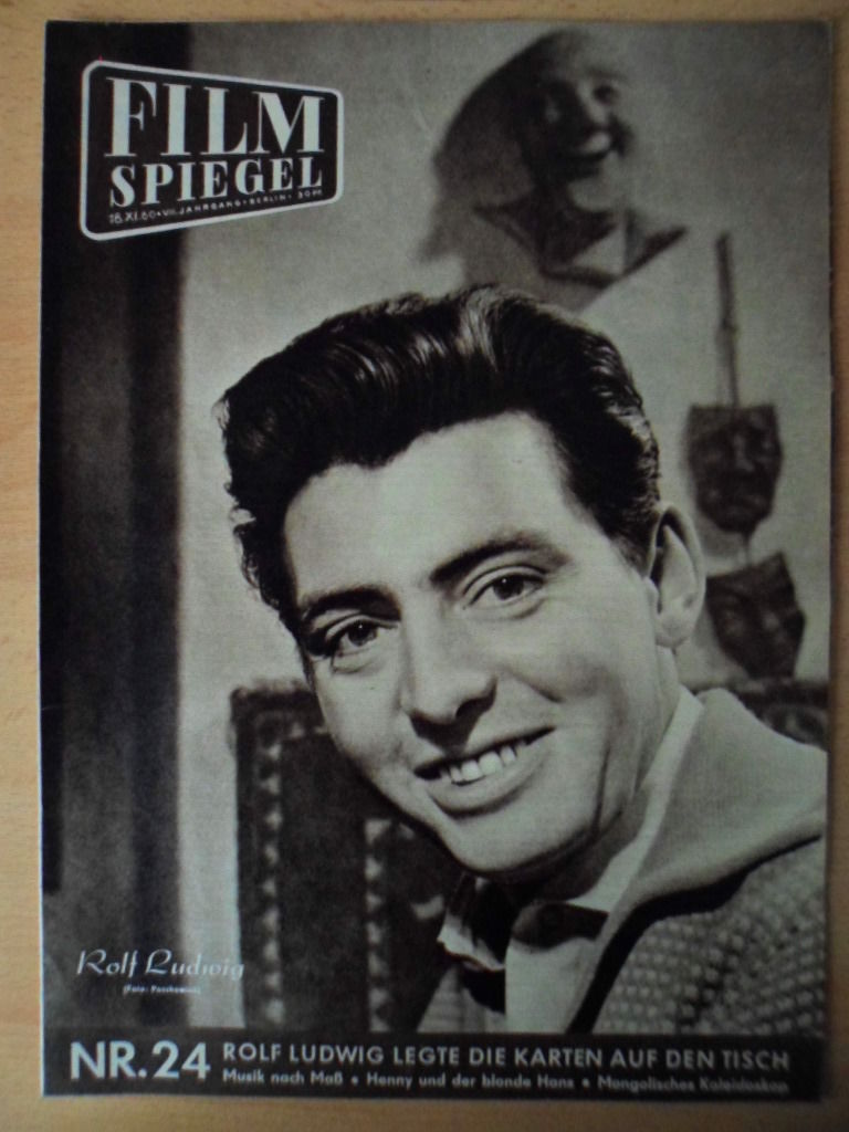 FILMSPIEGEL magazine side cover Issue 24  1960