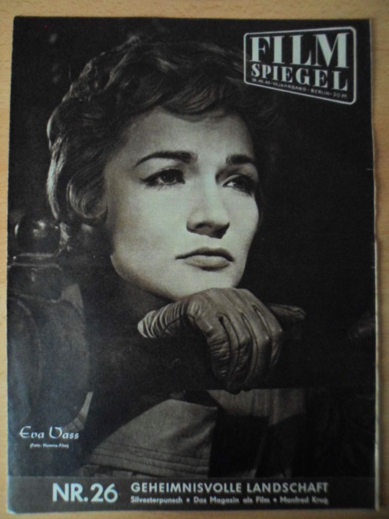 FILMSPIEGEL magazine side cover Issue 26  1960
