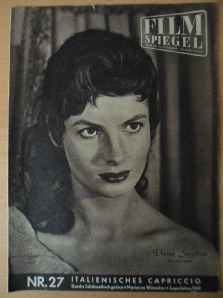 FILMSPIEGEL magazine side cover Issue 27  1960