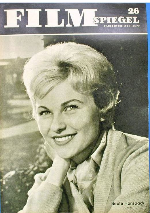 FILMSPIEGEL magazine side cover Issue 26 29 December 1961