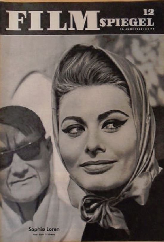 FILMSPIEGEL magazine side cover Issue 12 15 June 1962