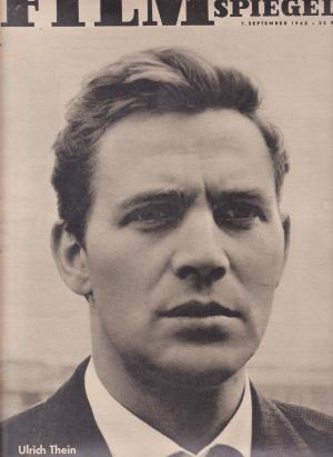 FILMSPIEGEL magazine side cover Issue 18 7 September 1962