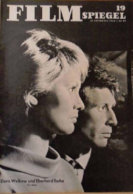 FILMSPIEGEL magazine side cover Issue 19 21 September 1962