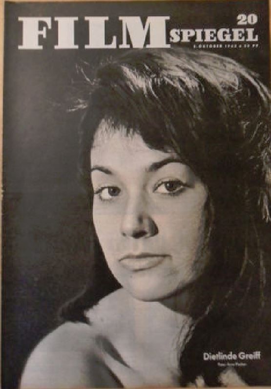 FILMSPIEGEL magazine side cover Issue 20 5 October 1962