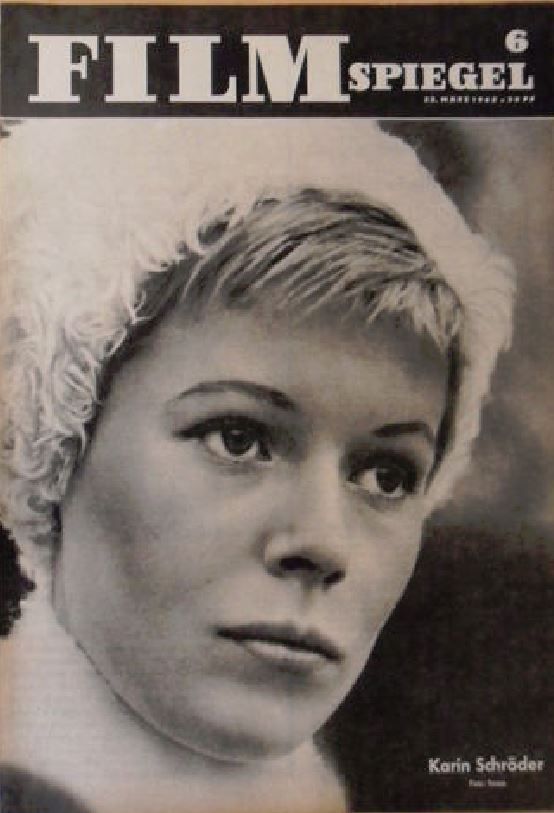 FILMSPIEGEL magazine side cover Issue 6 23 March 1962