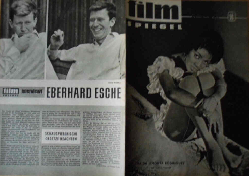 FILMSPIEGEL magazine side cover Issue 14  1963