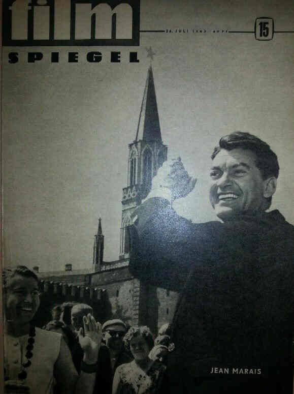 FILMSPIEGEL magazine side cover Issue 15  1963
