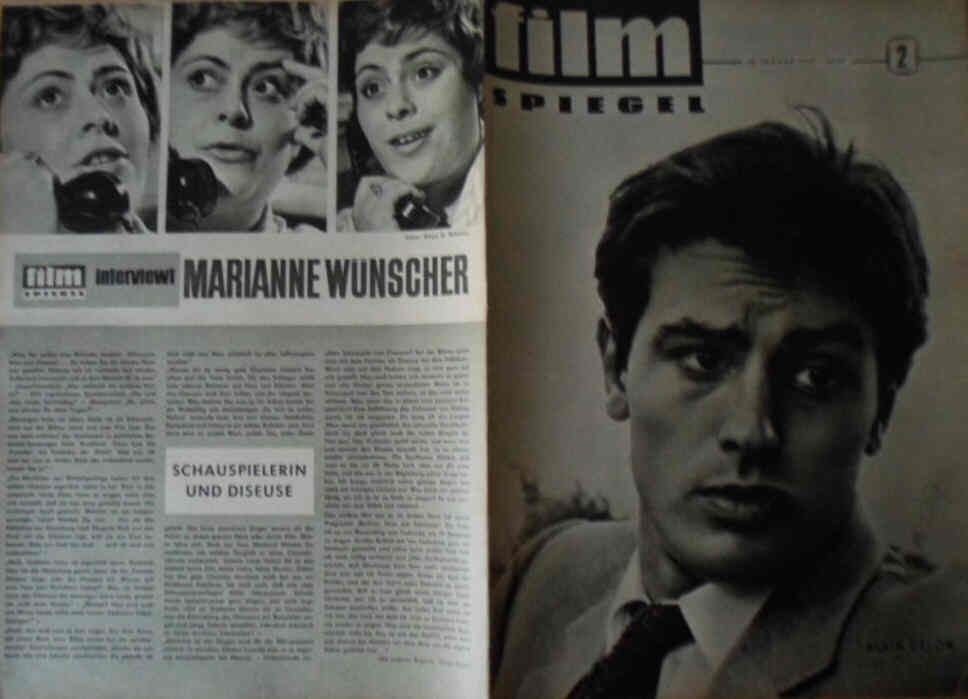 FILMSPIEGEL magazine side cover Issue 2  1963
