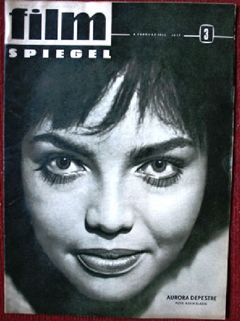 FILMSPIEGEL magazine side cover Issue 3 February 1963