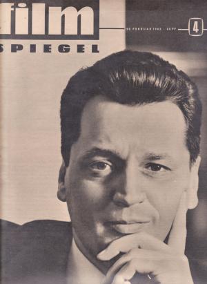 FILMSPIEGEL magazine side cover Issue 4  1963