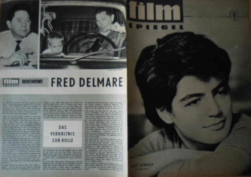FILMSPIEGEL magazine side cover Issue 9  1963