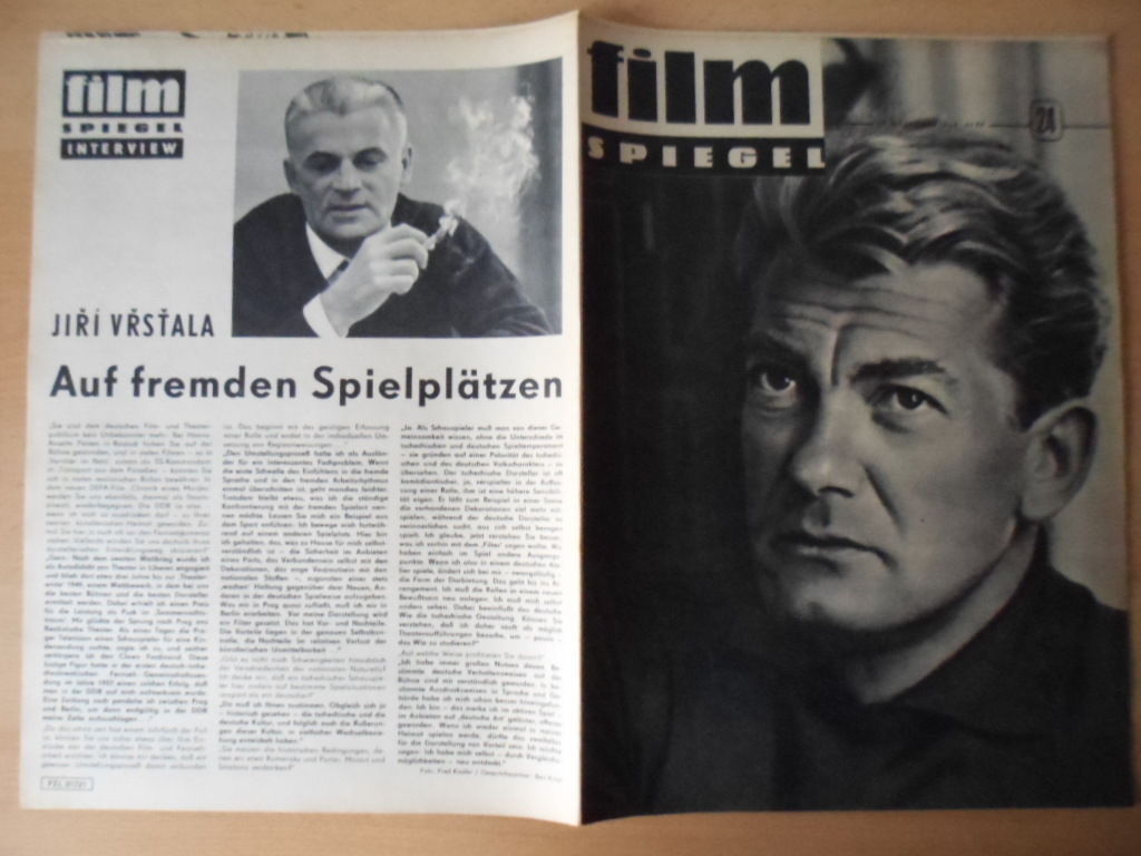 FILMSPIEGEL magazine side cover Issue 24  1964
