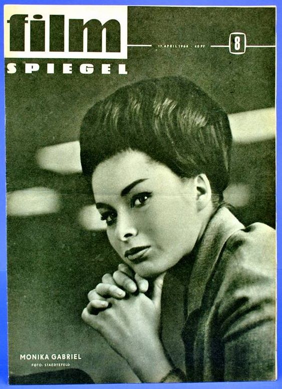 FILMSPIEGEL magazine side cover Issue 8 17 April 1964