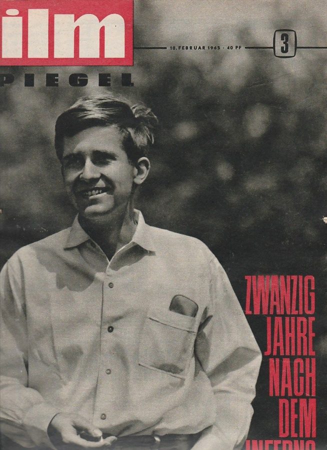 FILMSPIEGEL magazine side cover Issue 3  1965