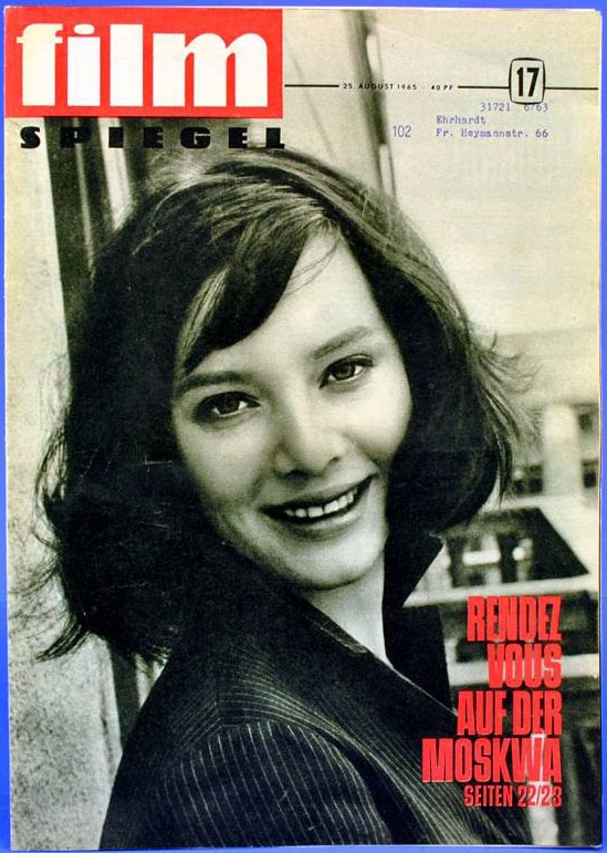 FILMSPIEGEL magazine side cover Issue 17 25 August 1965