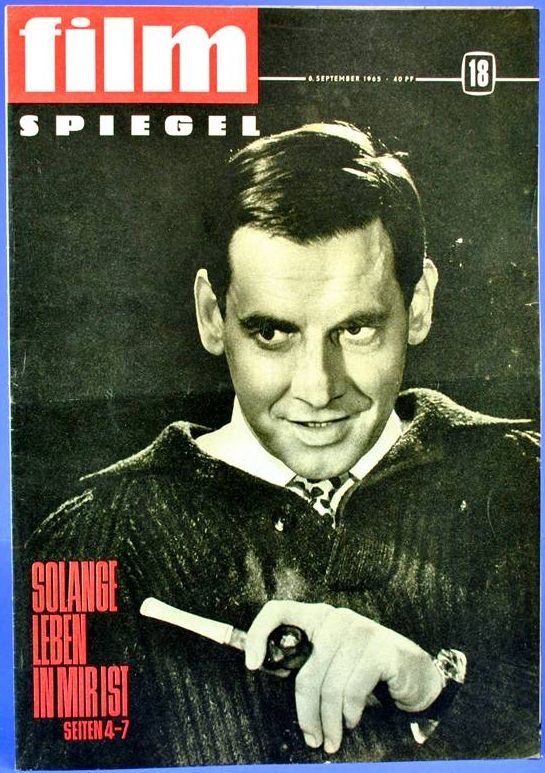 FILMSPIEGEL magazine side cover Issue 18 8 September 1965