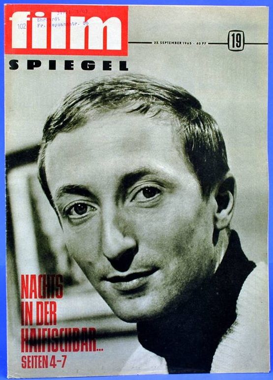 FILMSPIEGEL magazine side cover Issue 19 22 September 1965