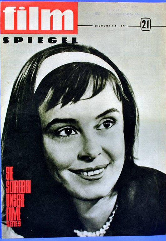 FILMSPIEGEL magazine side cover Issue 21 26 October 1965