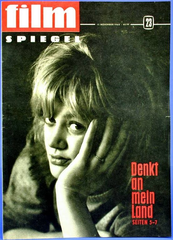 FILMSPIEGEL magazine side cover Issue 23 17 November 1965