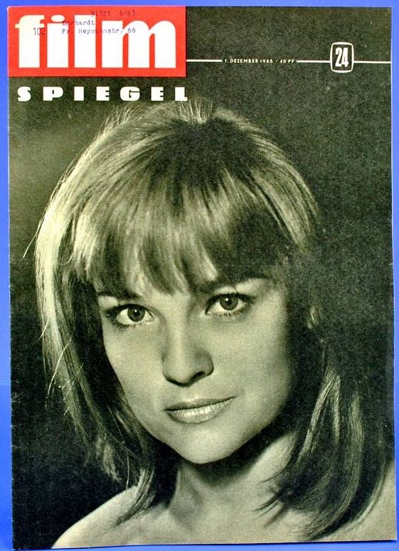 FILMSPIEGEL magazine side cover Issue 24 1 December 1965