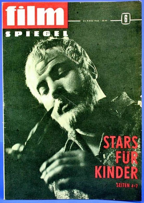 FILMSPIEGEL magazine side cover Issue 6 24 March 1965