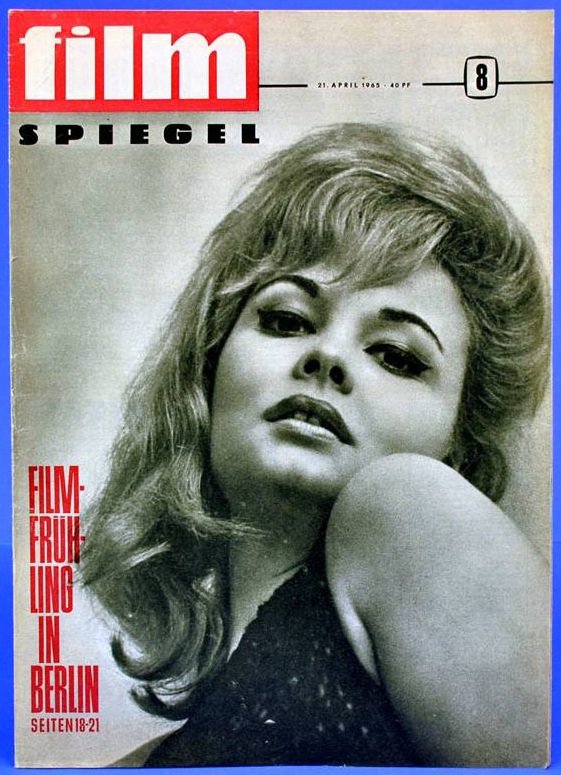 FILMSPIEGEL magazine side cover Issue 8 21 April 1965