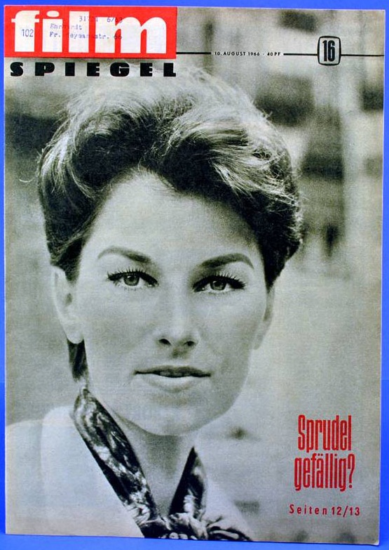 FILMSPIEGEL magazine side cover Issue 16 10 August 1966