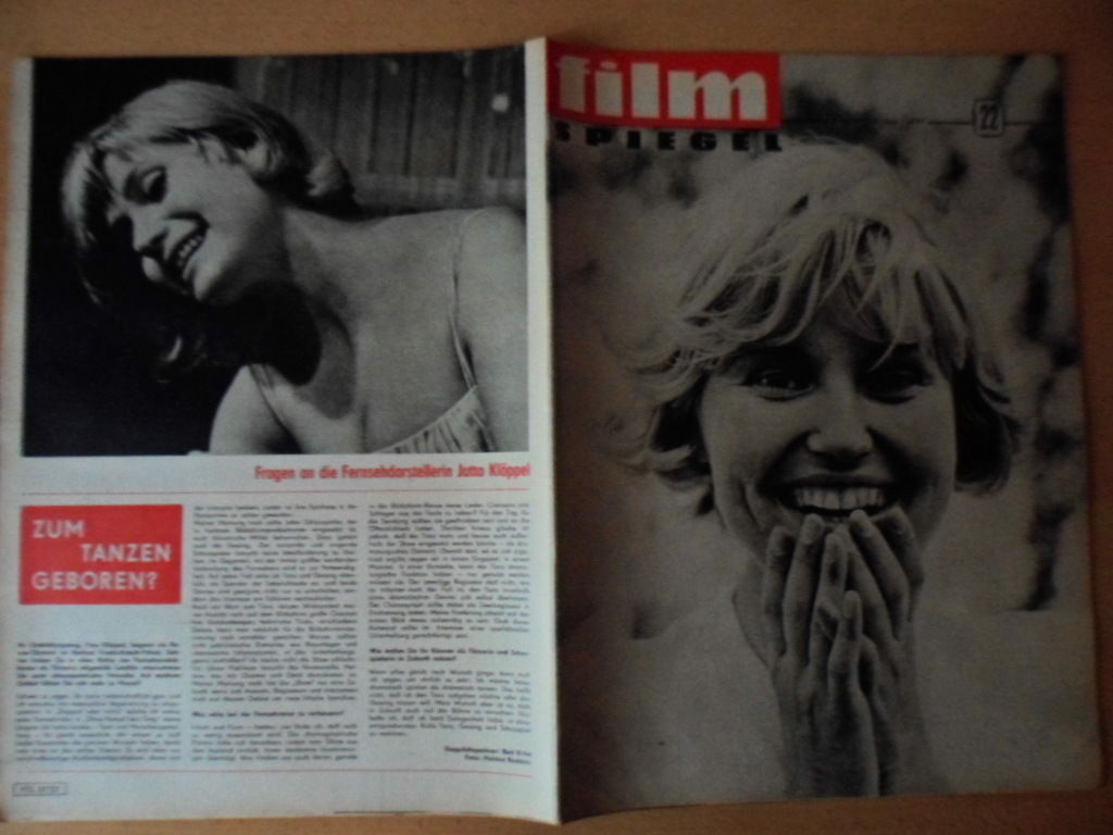 FILMSPIEGEL magazine side cover Issue 22  1966