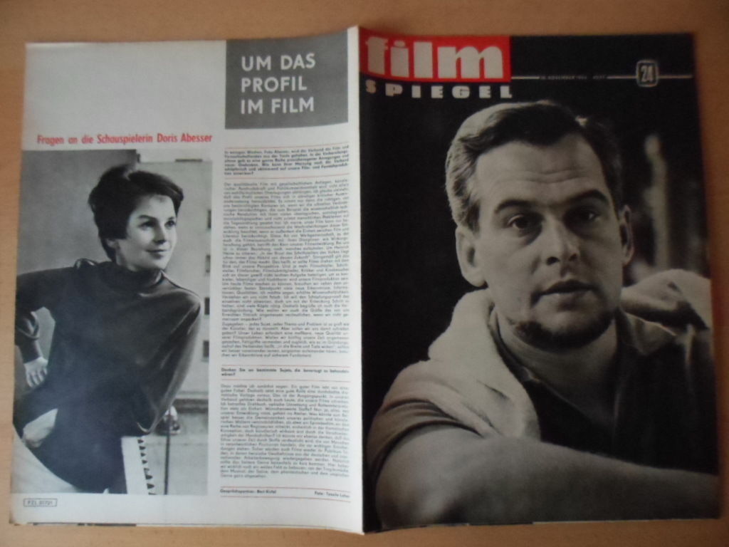 FILMSPIEGEL magazine side cover Issue 24  1966