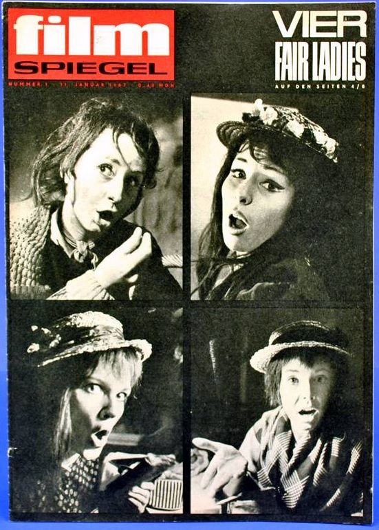 FILMSPIEGEL magazine side cover Issue 1 11 January 1967