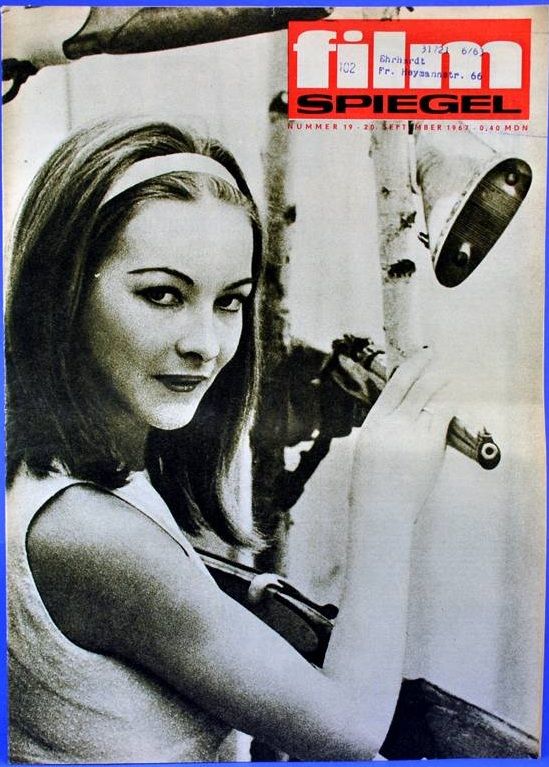 FILMSPIEGEL magazine side cover Issue 19 20 September 1967