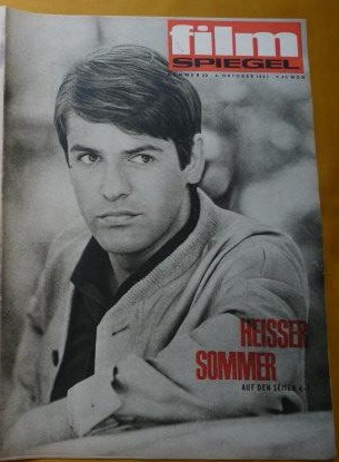 FILMSPIEGEL magazine side cover Issue 20 4 October 1967