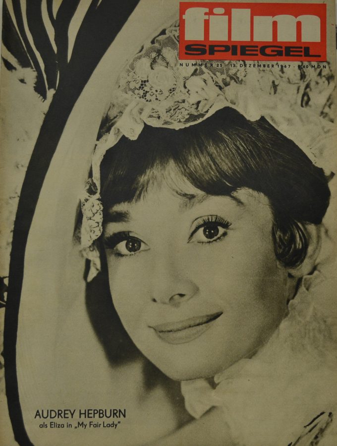 FILMSPIEGEL magazine side cover Issue 25  1967