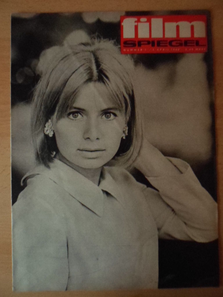 FILMSPIEGEL magazine side cover Issue 7  1968