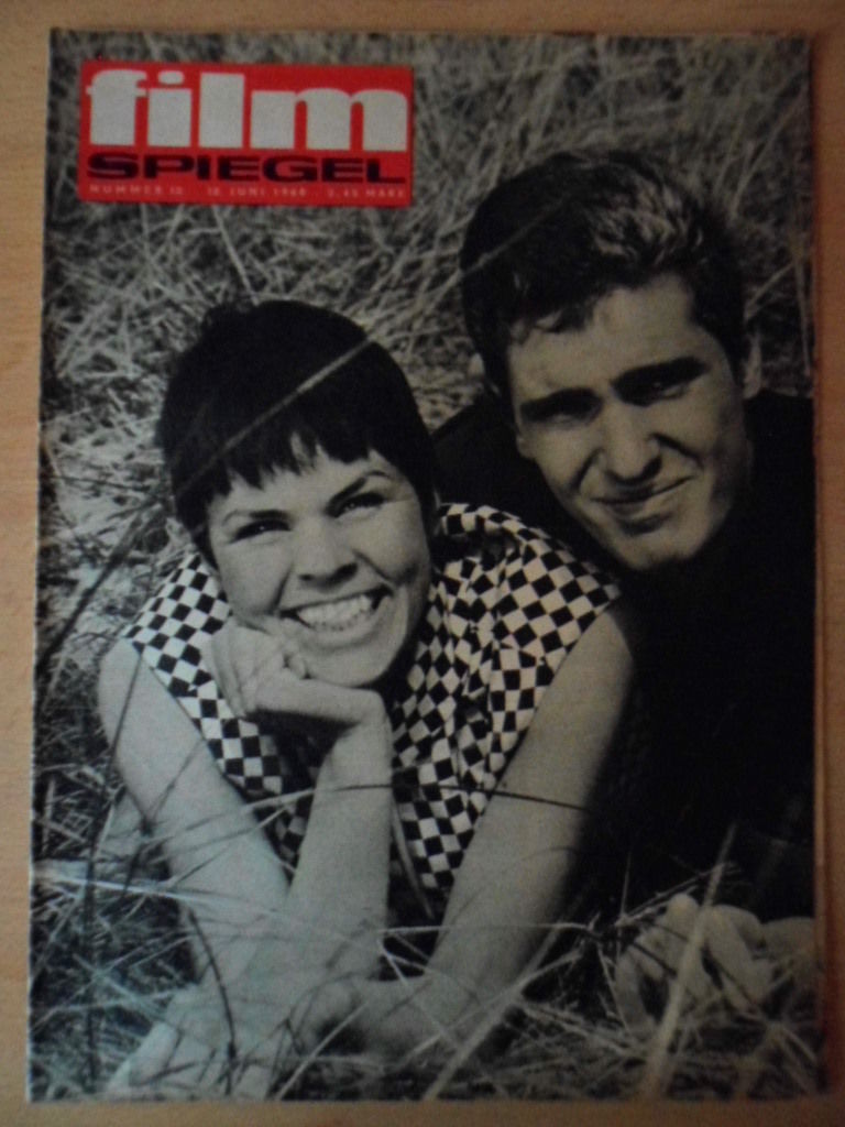 FILMSPIEGEL magazine side cover Issue 12  1968