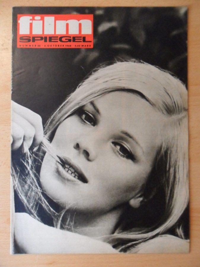 FILMSPIEGEL magazine side cover Issue 20  1968
