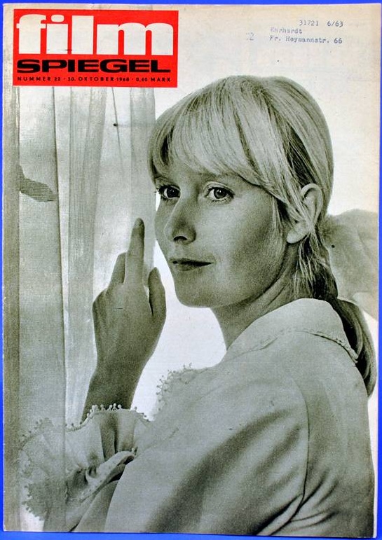 FILMSPIEGEL magazine side cover Issue 22 30 October 1968