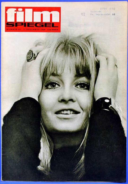FILMSPIEGEL magazine side cover Issue 25 11 December 1968