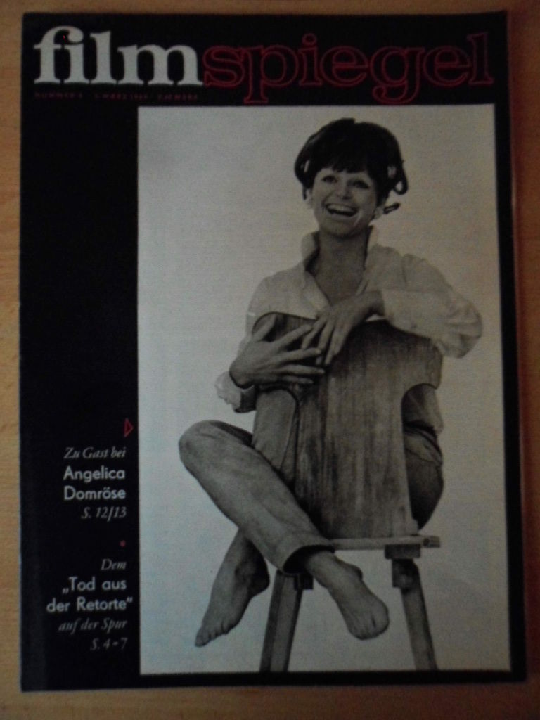 FILMSPIEGEL magazine side cover Issue 5  1969