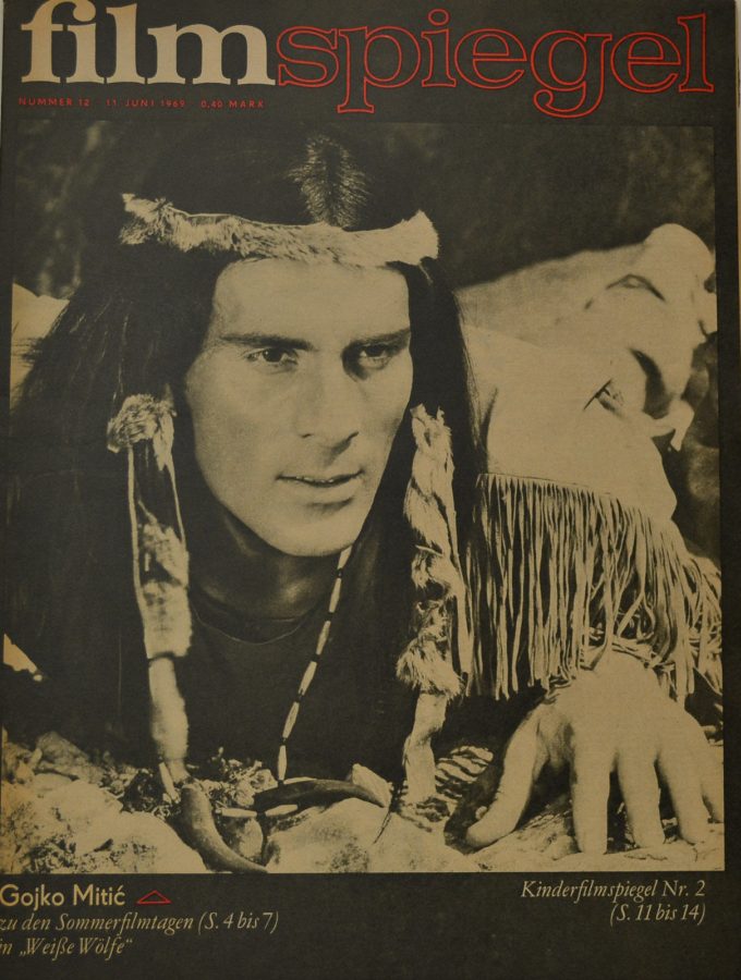 FILMSPIEGEL magazine side cover Issue 12  1969