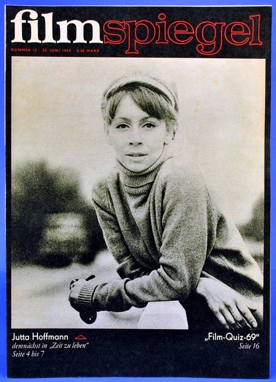 FILMSPIEGEL magazine side cover Issue 13 June 1969