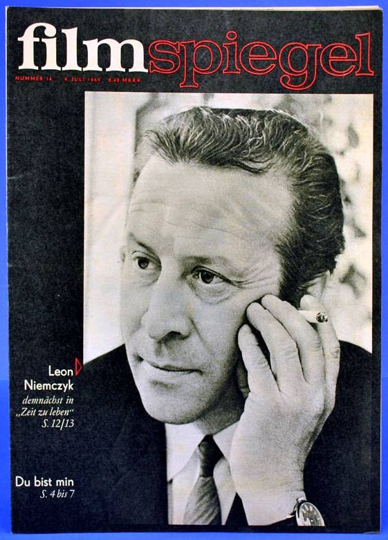 FILMSPIEGEL magazine side cover Issue 14 July 1969