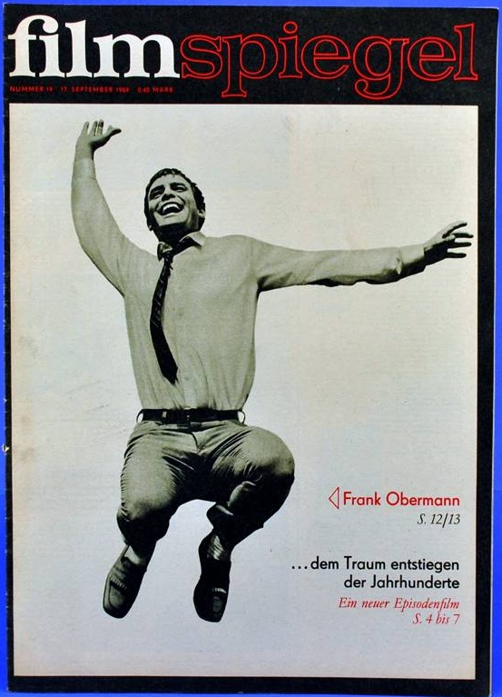 FILMSPIEGEL magazine side cover Issue 19 September 1969