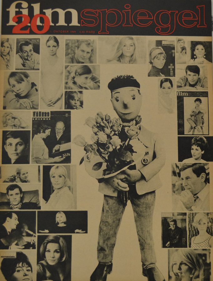 FILMSPIEGEL magazine side cover Issue 20  1969