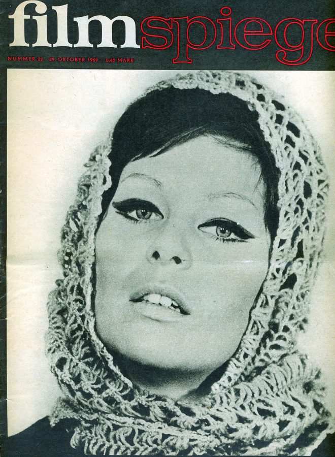 FILMSPIEGEL magazine side cover Issue 22  1969