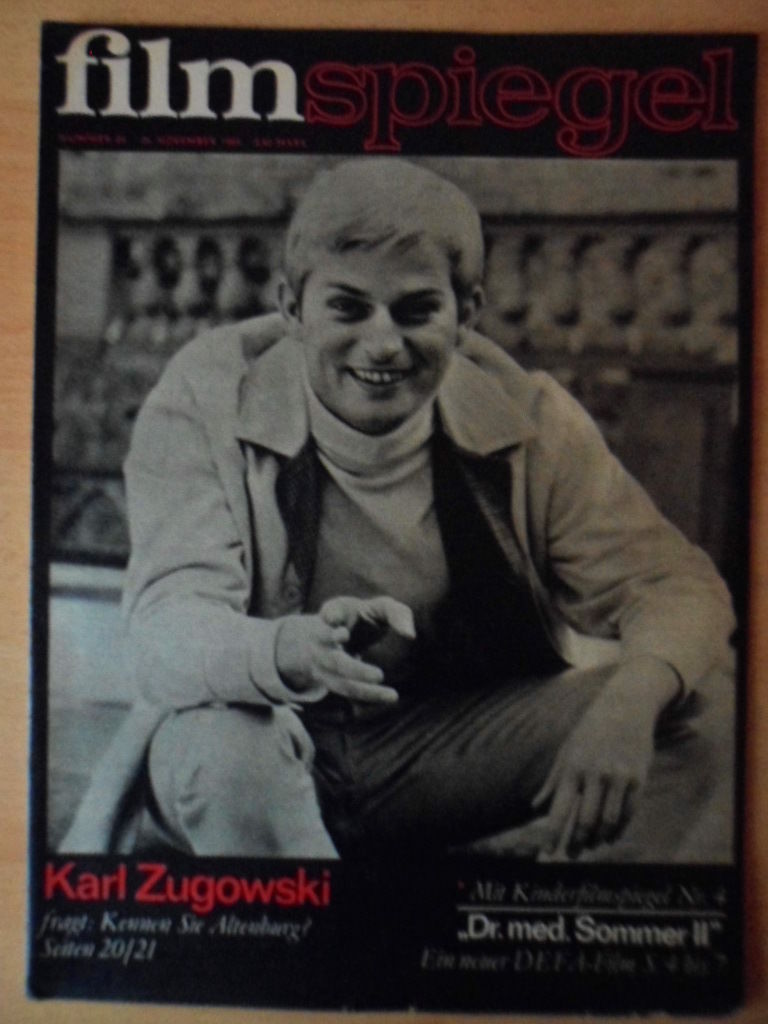 FILMSPIEGEL magazine side cover Issue 24  1969