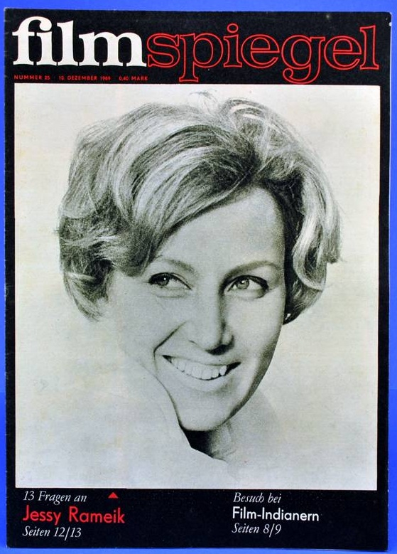 FILMSPIEGEL magazine side cover Issue 25 December 1969